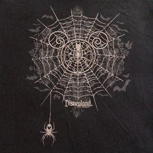 Disney Spiderweb Shirt from Disneyland Halloween